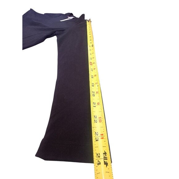 Pink Victoria's Secret 2 Cotton Long Sleeve Crew Neck Mid-Length Gray Black M - Picture 15 of 15